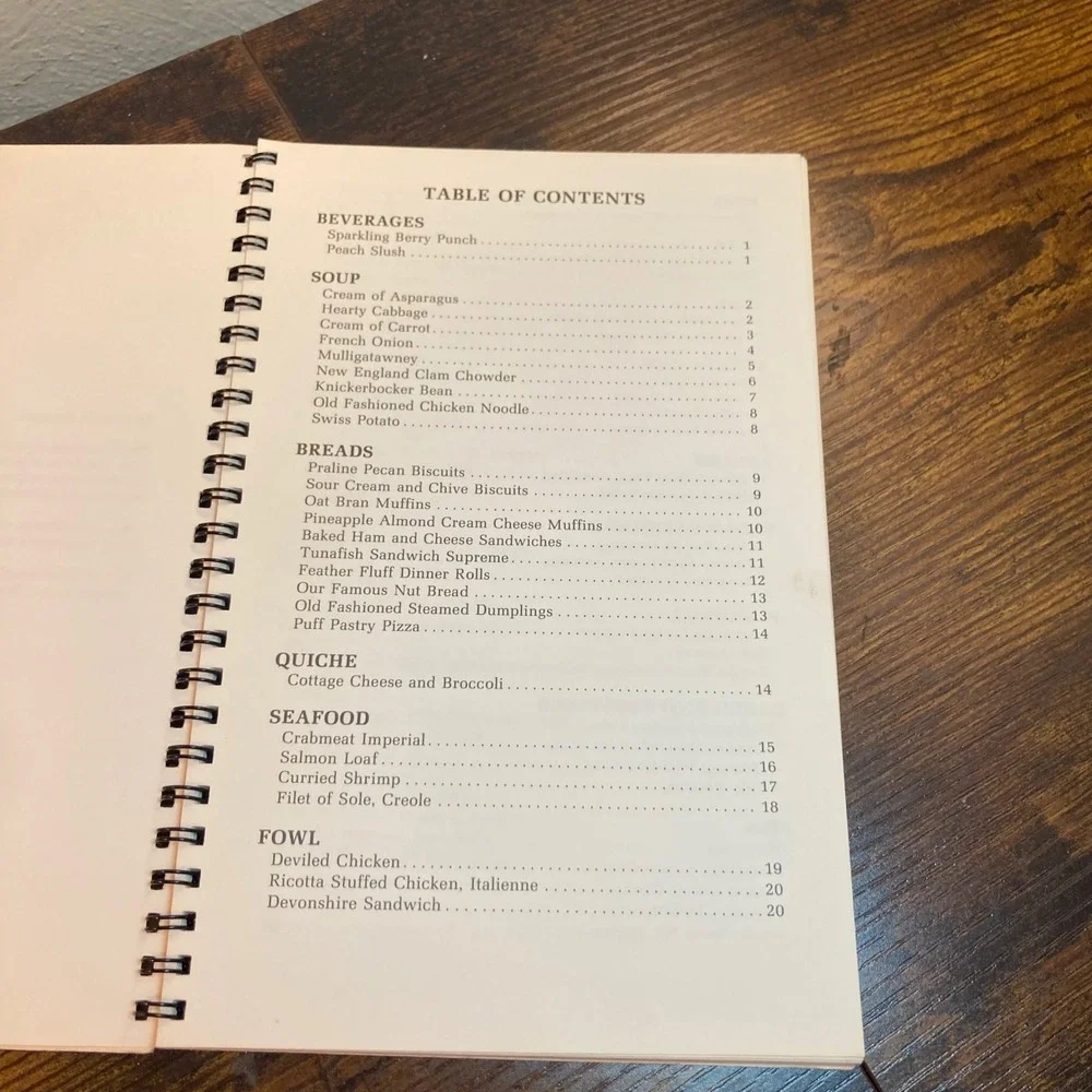 Vintage Kaufmann's Department Store Spiral Cookbook Tic Toc Restaurant
